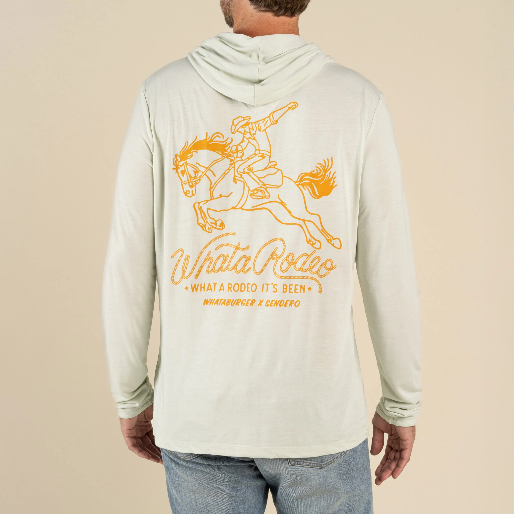 Sendero x Whataburger Flats Green Yucatan Hoodie Shirt